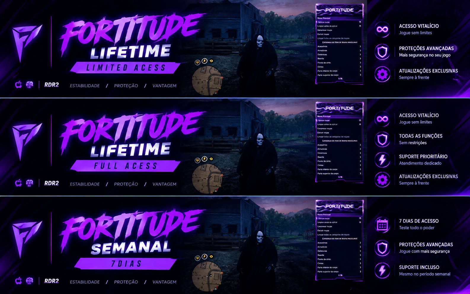 FORTITUDE  SEMANAL - 7DIAS
